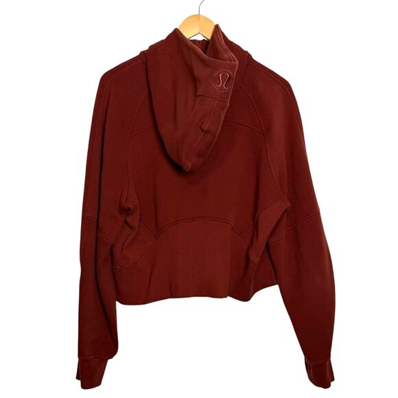 Lululemon Scuba Oversized Half-Zip Hoodie *Date Brown - Picture 4 of 10